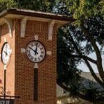 Hernando Tunnel to Towers 5K Raises Over $8,500 in Debut Clock tower on Commerce Street in downtown Hernando, host city of the Hernando Tunnel to Towers 5K