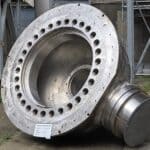 ITT Goulds Pumps May Move Southaven Operations to Memphis Large stainless steel industrial pump casing, illustrating the ITT Goulds Pumps Southaven relocation story